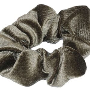 Scrunchie velvet groen
