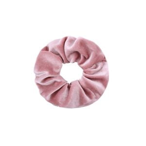 Scrunchie zacht roze