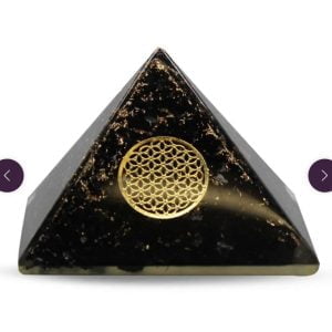 Orgonite piramide zwarte toermalijn