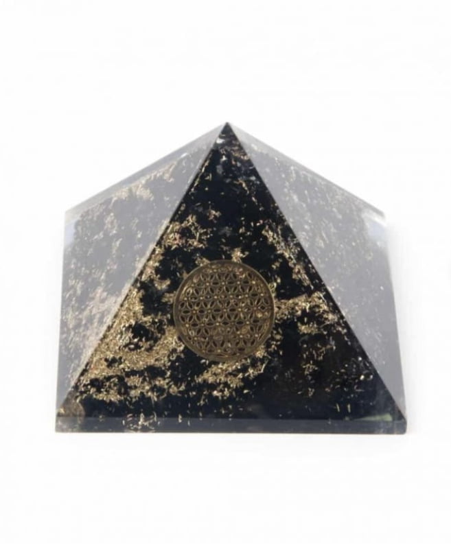 Orgonite piramide zwarte toermalijn - Afbeelding 3