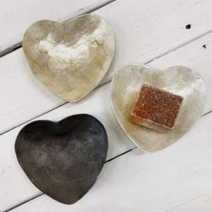 Schaaltje schelp hart goud