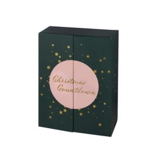 Advent kalender Zilver/roze