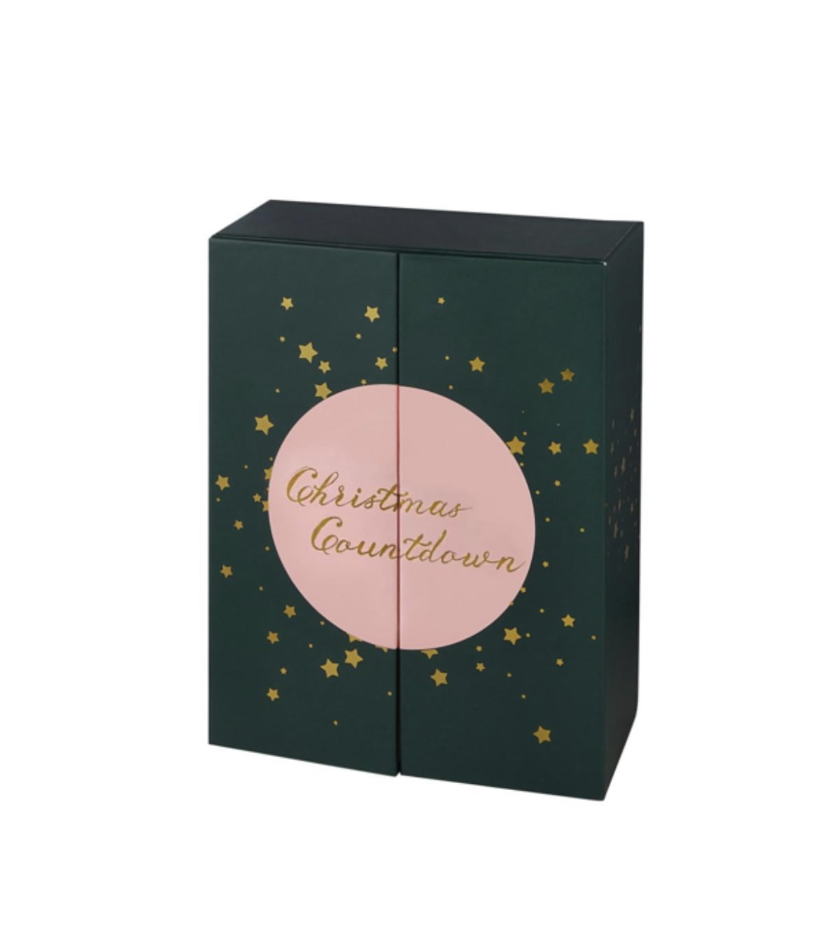 Advent kalender Zilver/roze